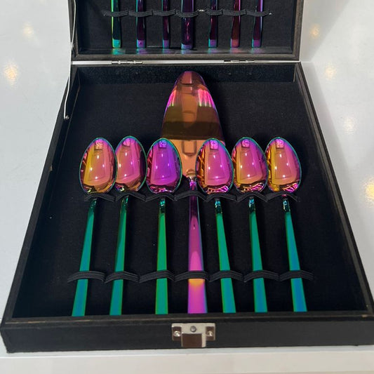 Ménagère à gâteau 14 pièces – Rainbow